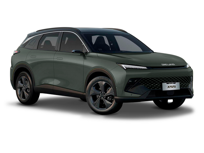 BAIC X55 Серый металлик с чёрной крышей