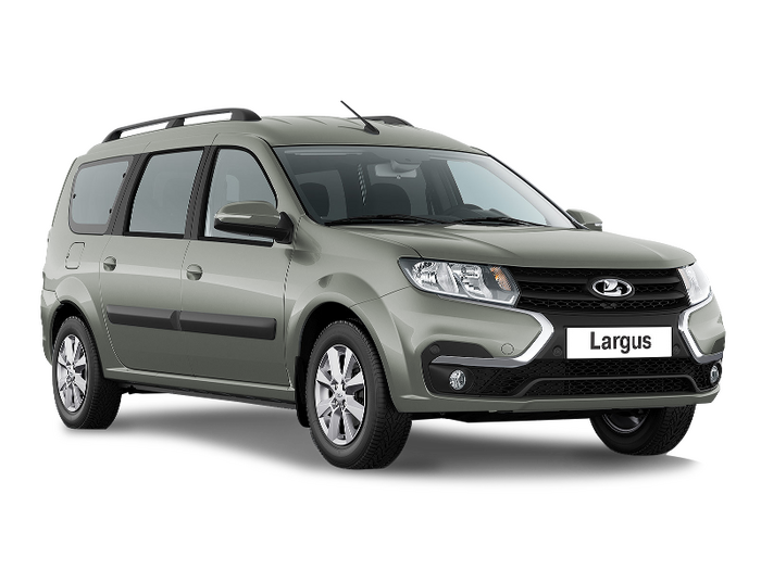Lada Largus 7 мест Серый базальт